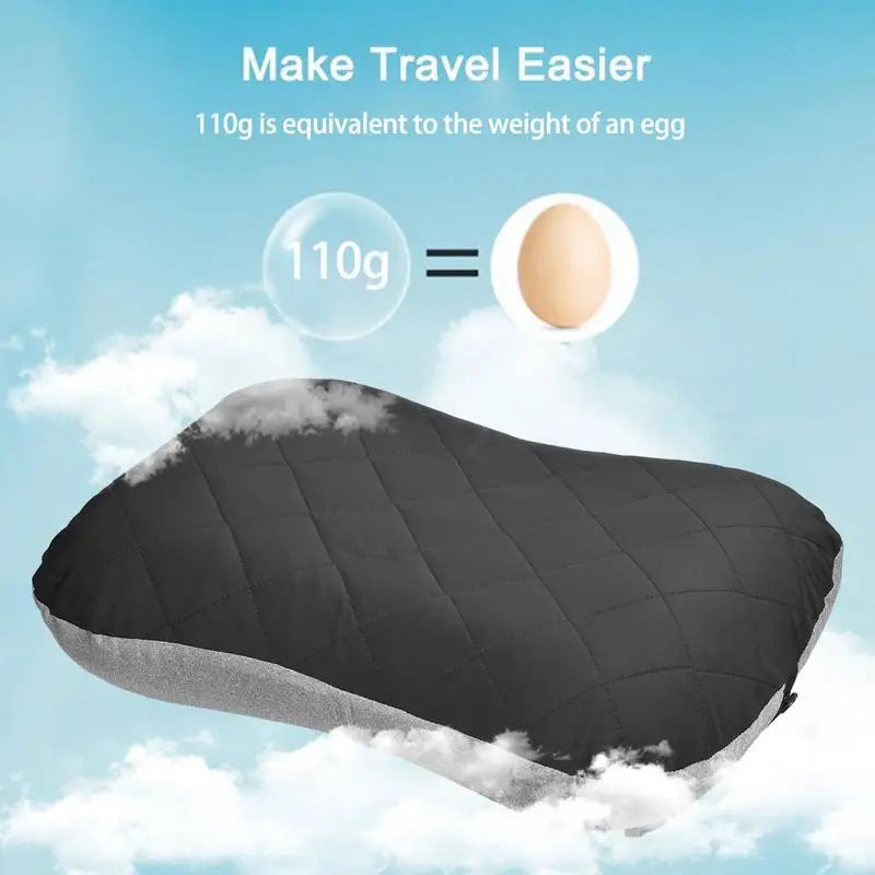 Ultralight Inflatable Camping Pillow – Compact, Comfortable & Travel-Ready