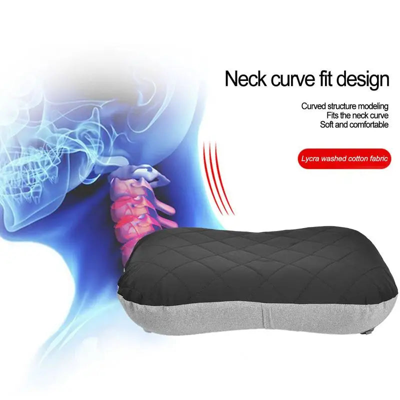 Ultralight Inflatable Camping Pillow – Compact, Comfortable & Travel-Ready