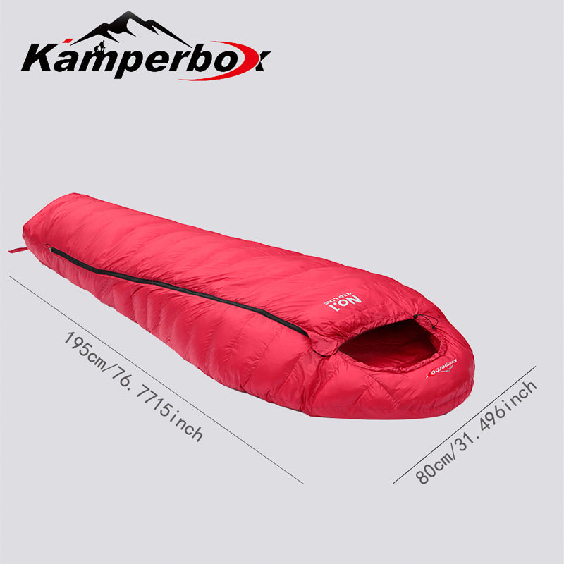 Ultralight Winter Sleeping Bag – Compact & Warm for Camping and Outdoors