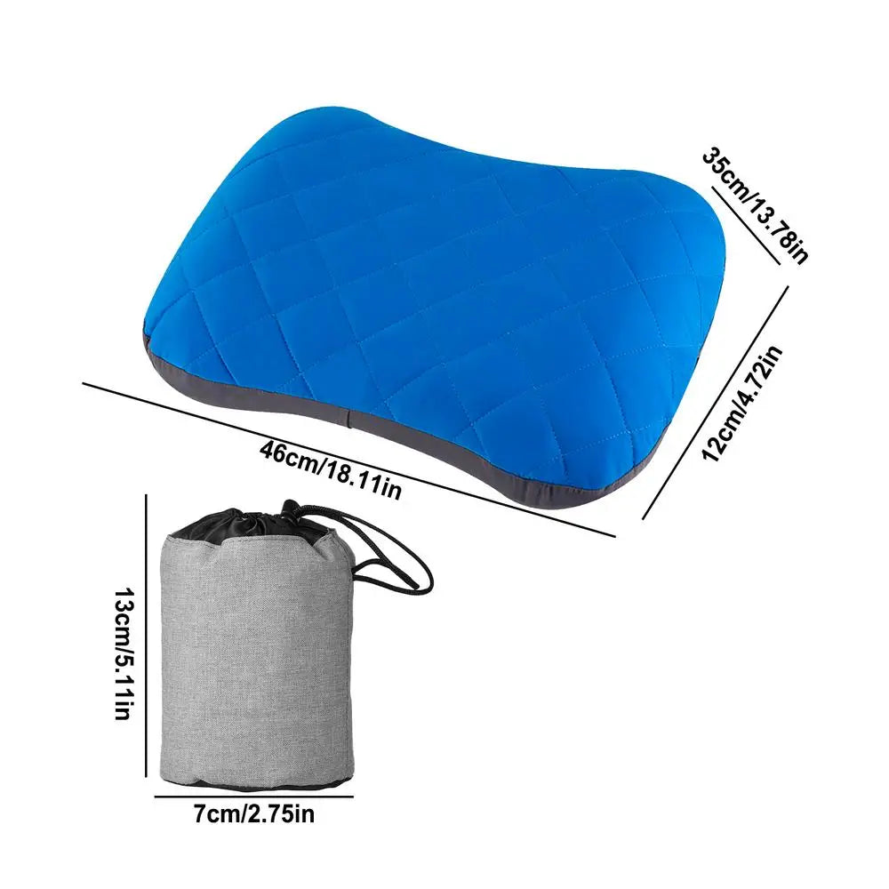 Ultralight Inflatable Camping Pillow – Compact, Comfortable & Travel-Ready