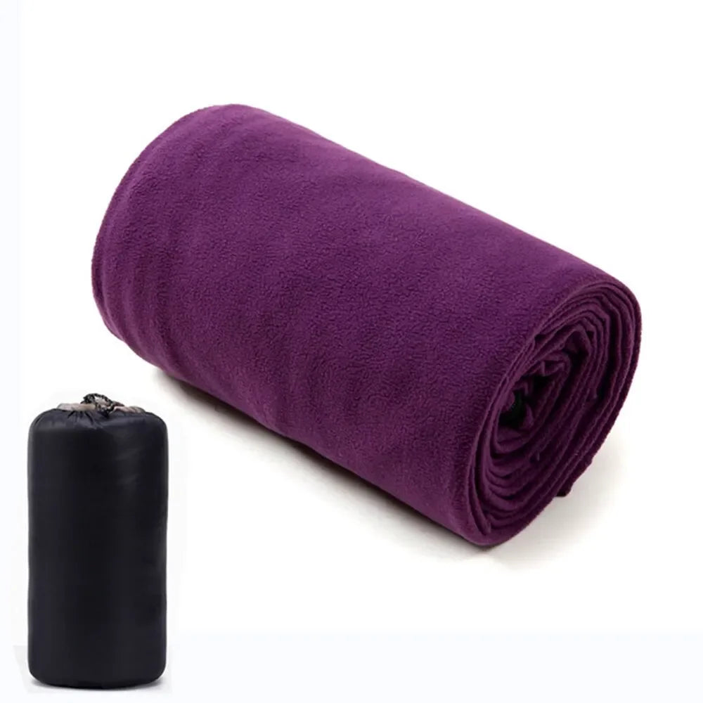 Ultralight Fleece Sleeping Bag Liner – Warm, Portable & Soft for Camping & Travel