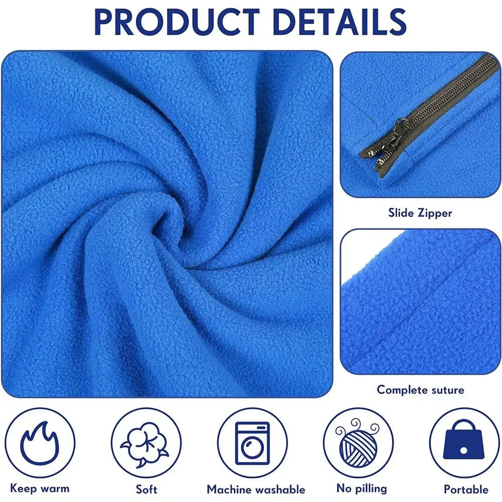 Ultralight Fleece Sleeping Bag Liner – Warm, Portable & Soft for Camping & Travel