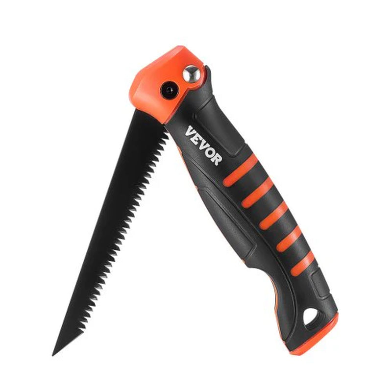 5-Inch Folding Jab Saw – Soft Grip Handle, Cuts Drywall, PVC & Wood