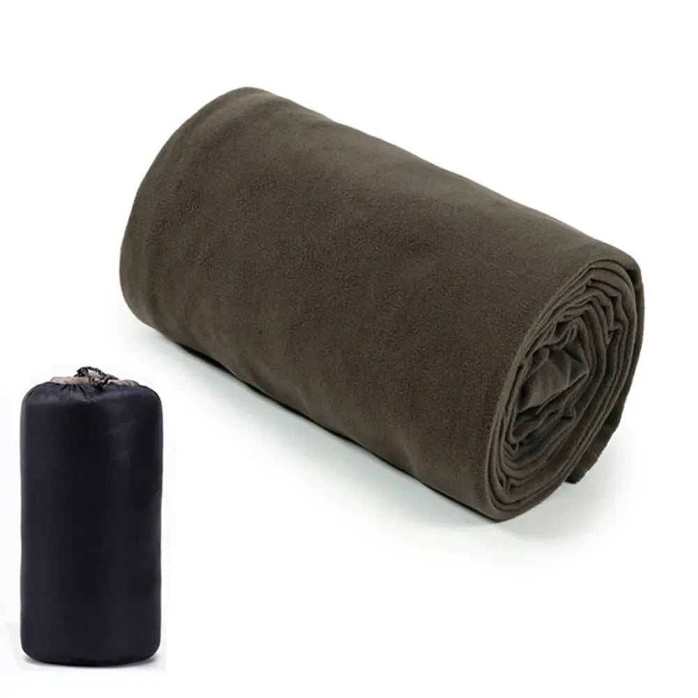 Ultralight Fleece Sleeping Bag Liner – Warm, Portable & Soft for Camping & Travel