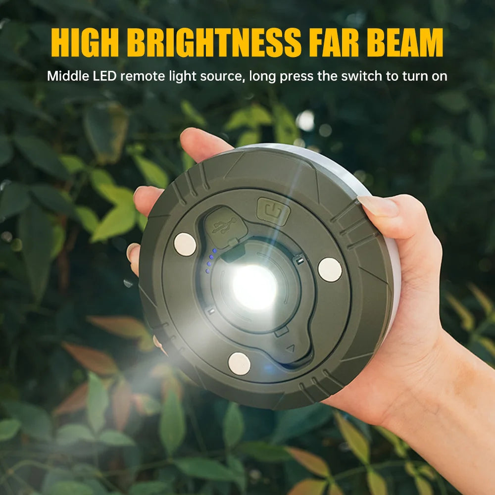 LED 4-in-1 Camping Lights – Waterproof & Eco-Friendly