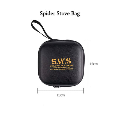 Black Spider Folding Gas Stove – Compact & Durable Outdoor Cooking Stove