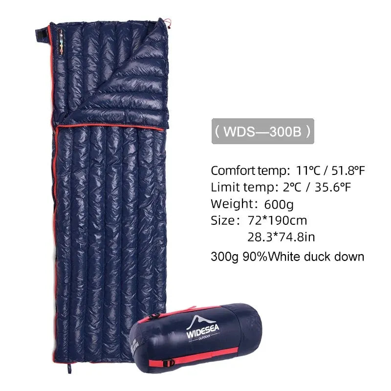 Ultralight Down Sleeping Bag – Waterproof & Compact for Camping