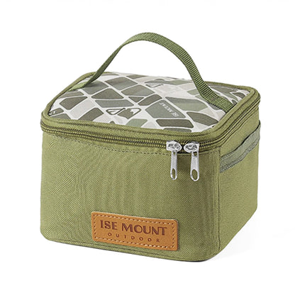 Camping Seasoning Bottle Set Storage Bag Portable Sealing Oil Bottle Large Capacity Condiment Jars Organizer for Camping Picnic