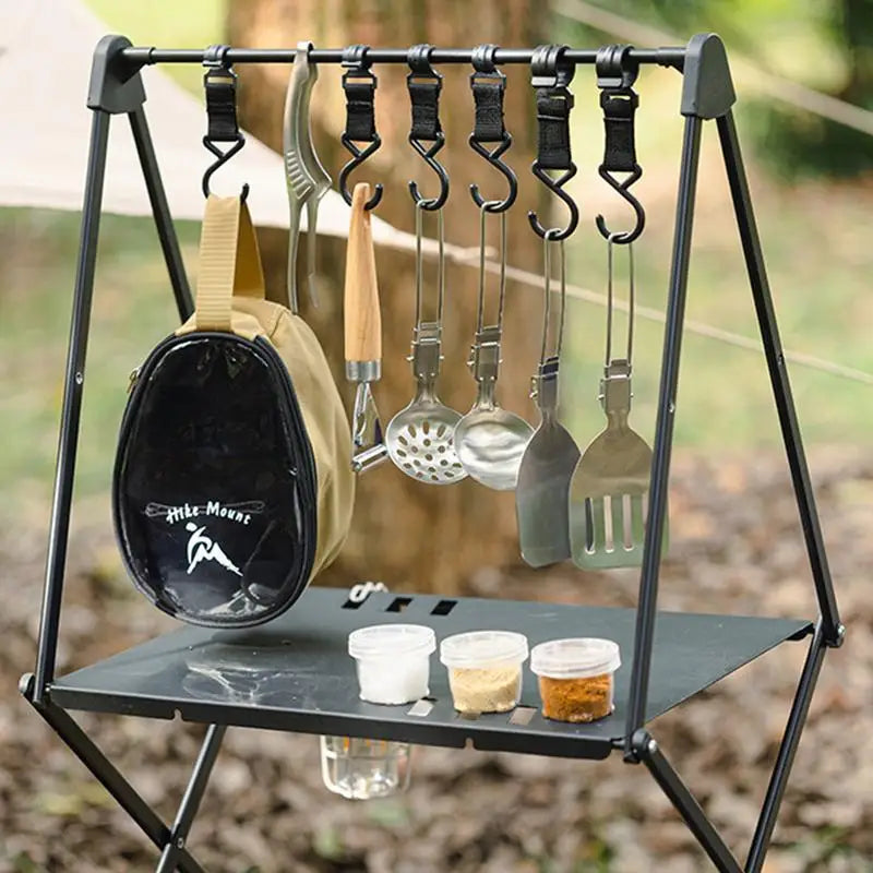 Needoras 11-Piece Camping Kitchen Utensil Set – Portable Outdoor Cookware Kit for BBQ & Hiking