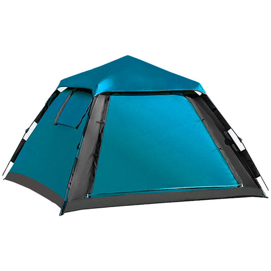 Hydraulic Canopy Tent Outdoor Automatic Quick Open Tent Waterproof Camping Tent 3-4 Person Instant Setup Tent Instant Setup Tent