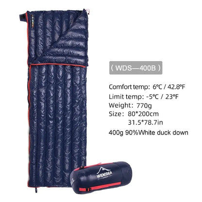 Ultralight Down Sleeping Bag – Waterproof & Compact for Camping
