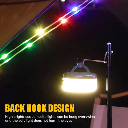 LED 4-in-1 Camping Lights – Waterproof & Eco-Friendly