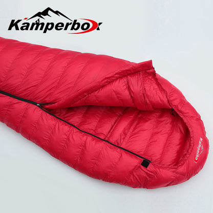 Ultralight Winter Sleeping Bag – Compact & Warm for Camping and Outdoors