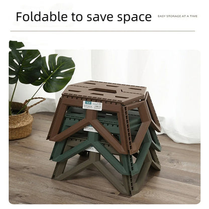 Portable Folding Outdoor Stool – Compact, Durable & Heavy-Duty for Camping, Fishing, Beach