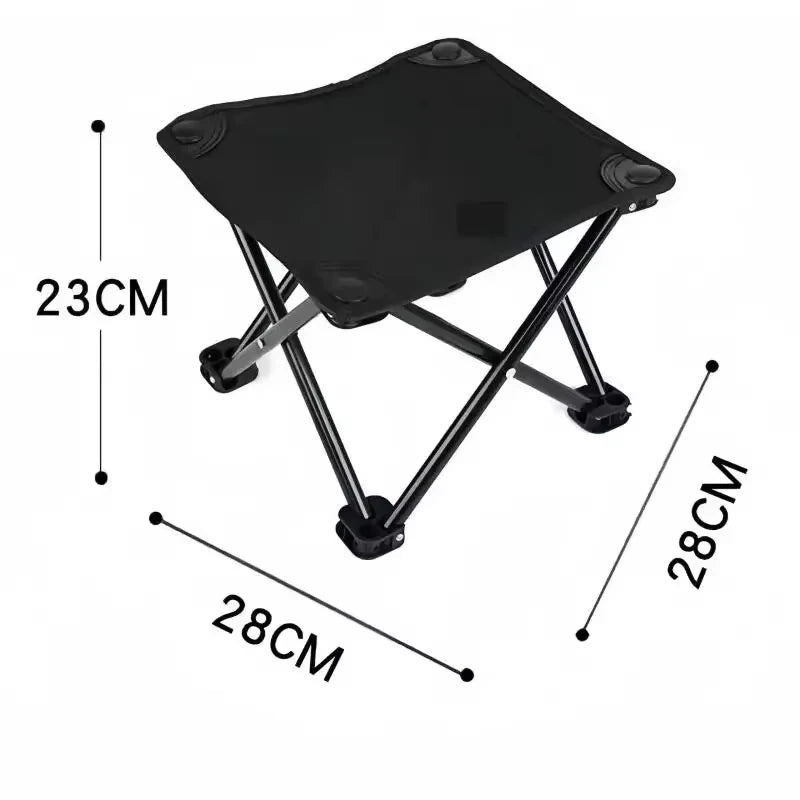 Portable Folding Camping Stool – Lightweight Outdoor Chair for Fishing, Hiking & Beach