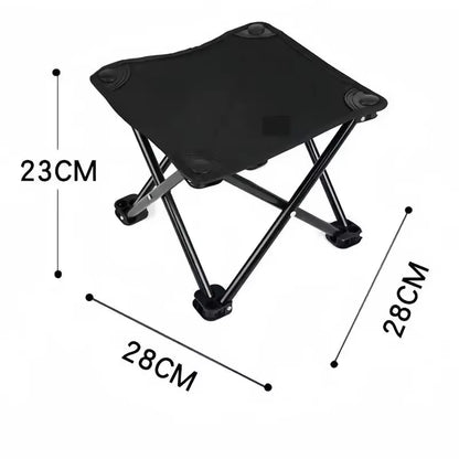 Portable Folding Camping Stool – Lightweight Outdoor Chair for Fishing, Hiking & Beach