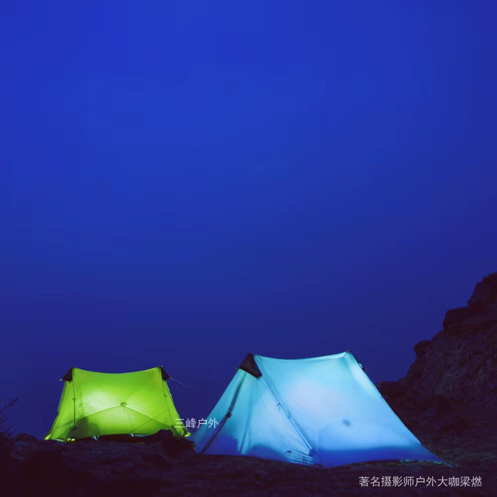 Lanshan 2 Ultralight Camping Tent – 1–2 Person, 15D Silnylon, 3/4 Season