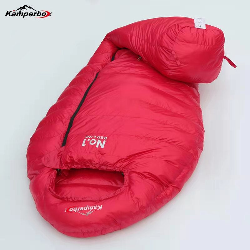 Ultralight Winter Sleeping Bag – Compact & Warm for Camping and Outdoors