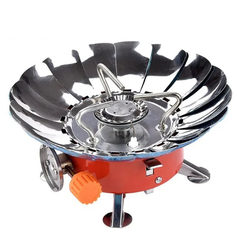 Needoras Portable Foldable Gas Stove – Windproof Outdoor Burner for Camping, Hiking & BBQ