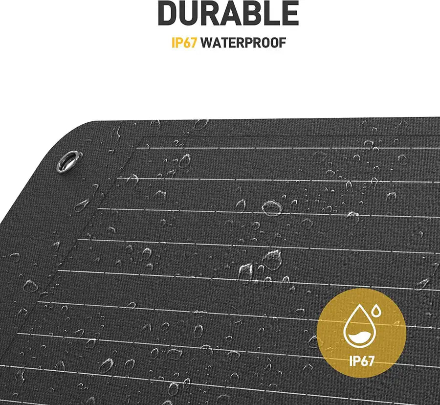 Portable Solar Panel SP300 for Power Station Blackbee 2000 with Adjustable Kickstand, Waterproof IP67