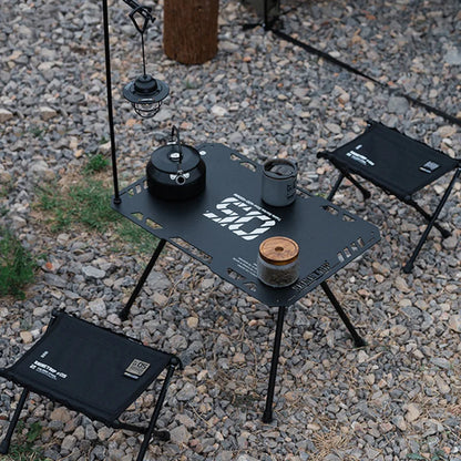 Ultralight Tactical Folding Chair – Aluminum Portable Camp Stool