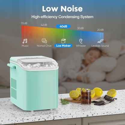 Portable Ice Maker for Home, Camping & Travel