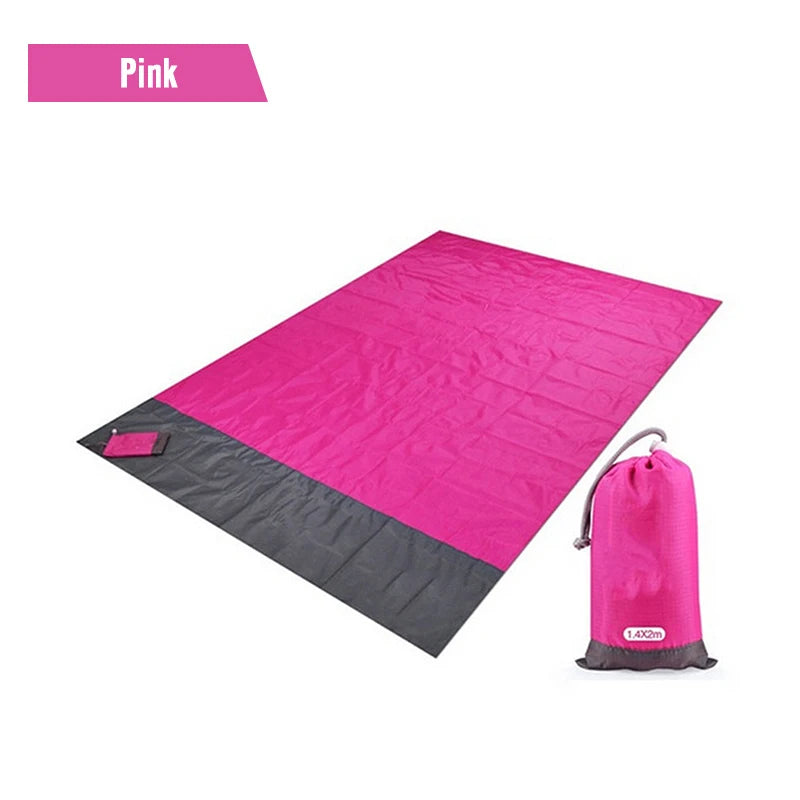 Needoras Waterproof Beach & Camping Blanket – Portable Outdoor Mat for Picnics, Hiking, and Travel
