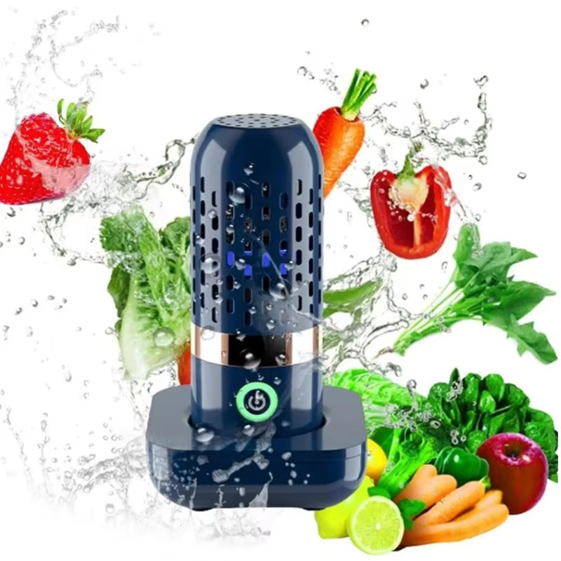 Wireless Food Purifier – Portable Capsule Fruit & Vegetable Washer
