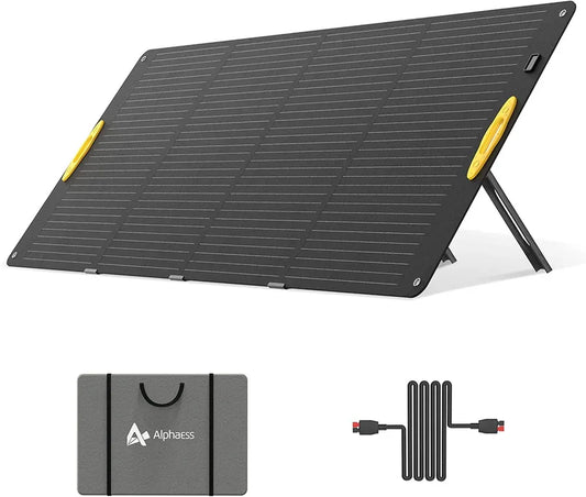 Portable Solar Panel SP300 for Power Station Blackbee 2000 with Adjustable Kickstand, Waterproof IP67