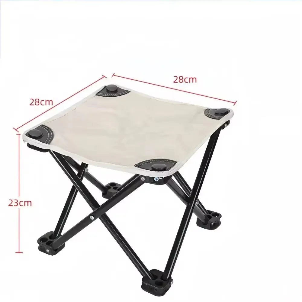 Portable Folding Camping Stool – Lightweight Outdoor Chair for Fishing, Hiking & Beach