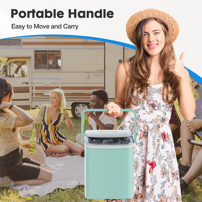 Portable Ice Maker for Home, Camping & Travel