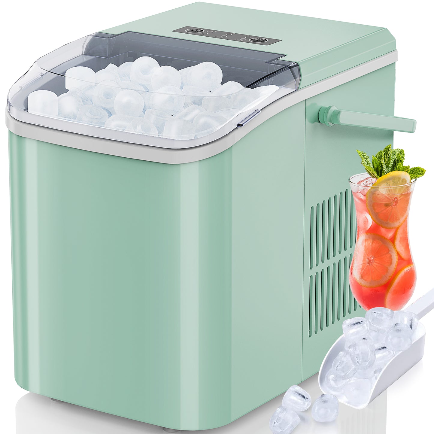 Portable Ice Maker for Home, Camping & Travel