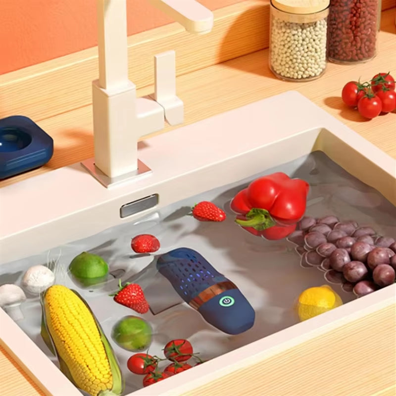 Wireless Food Purifier – Portable Capsule Fruit & Vegetable Washer