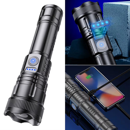 Needoras 500LM Rechargeable LED Camping Flashlight – Waterproof & USB-C Powered