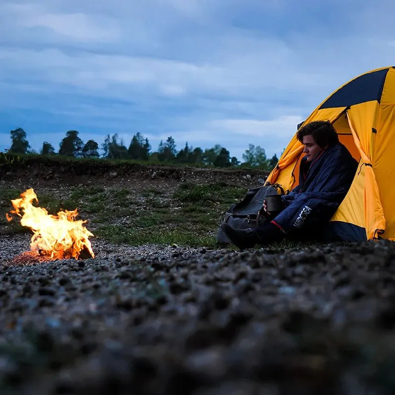 Ultralight Down Sleeping Bag – Waterproof & Compact for Camping