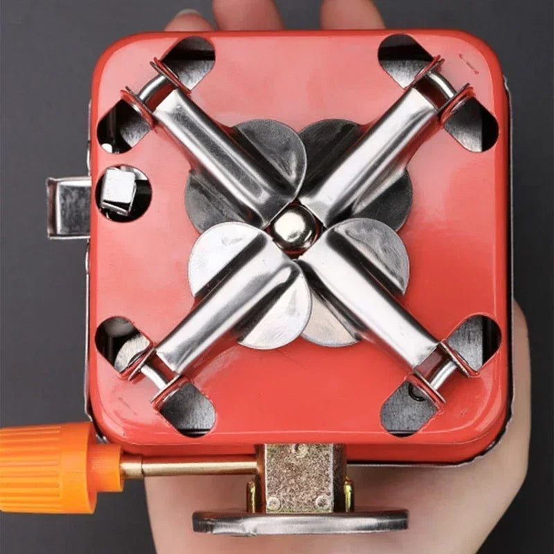 Needoras Portable Foldable Gas Stove – Windproof Outdoor Burner for Camping, Hiking & BBQ