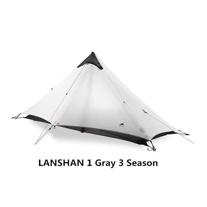 Lanshan 2 Ultralight Camping Tent – 1–2 Person, 15D Silnylon, 3/4 Season