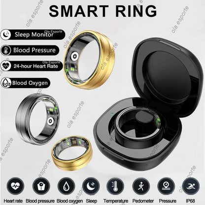 Needoras PulseRing – Smart Health Ring for Heart, Sleep & Fitness