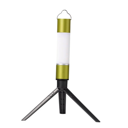 Rechargeable LED Torch – Telescopic Camping Light with Tripod Nut & Table Mode