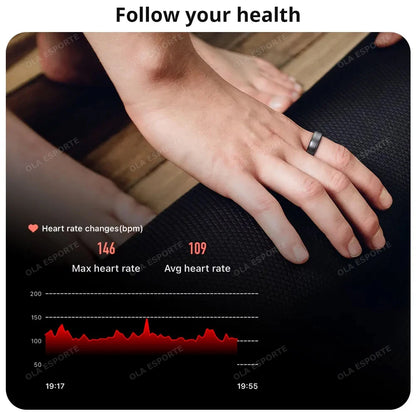 Needoras PulseRing – Smart Health Ring for Heart, Sleep & Fitness