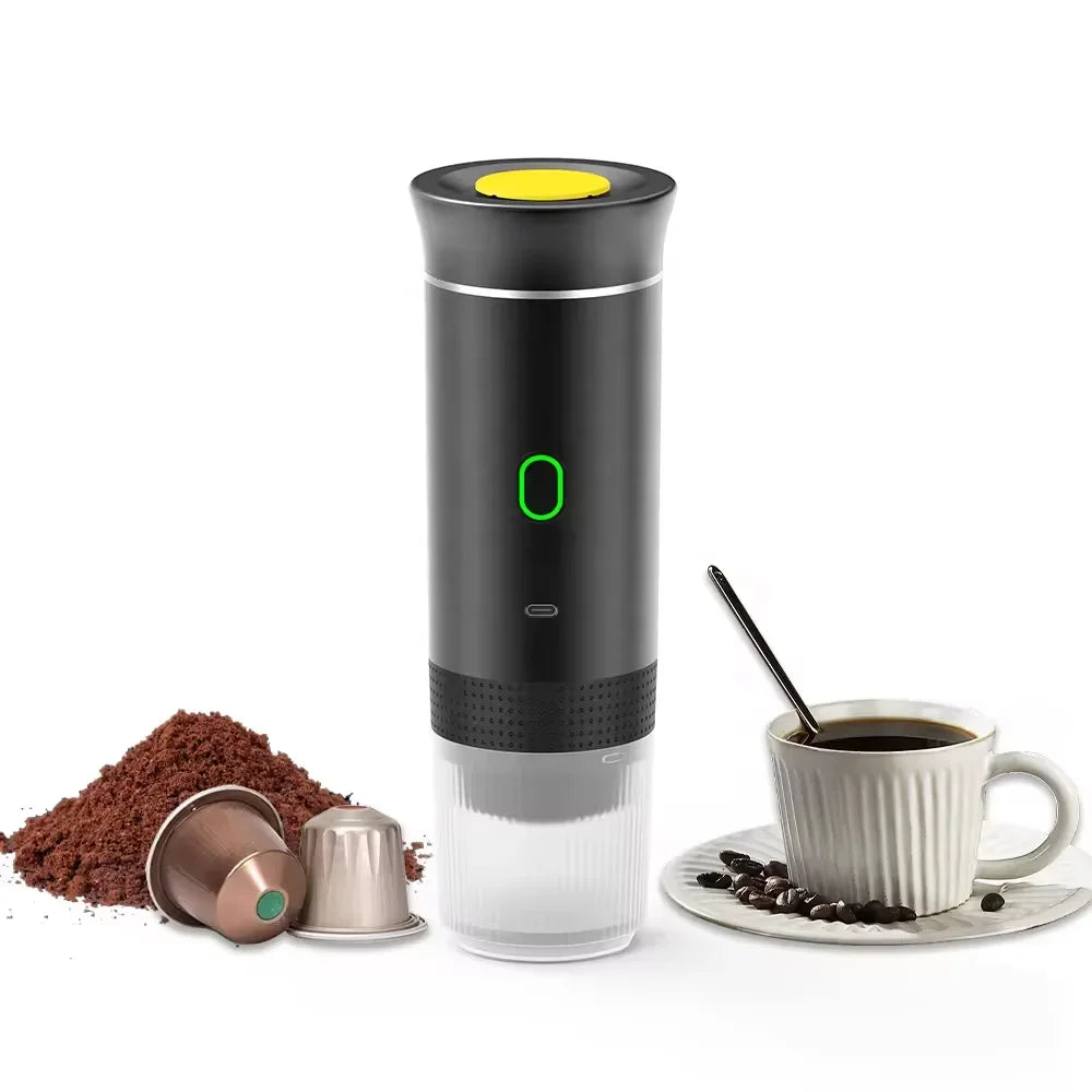 3-in-1 Wireless Espresso Maker – Silver Edition