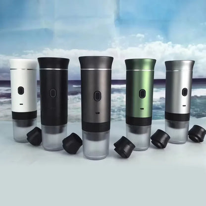 3-in-1 Wireless Espresso Maker – Silver Edition