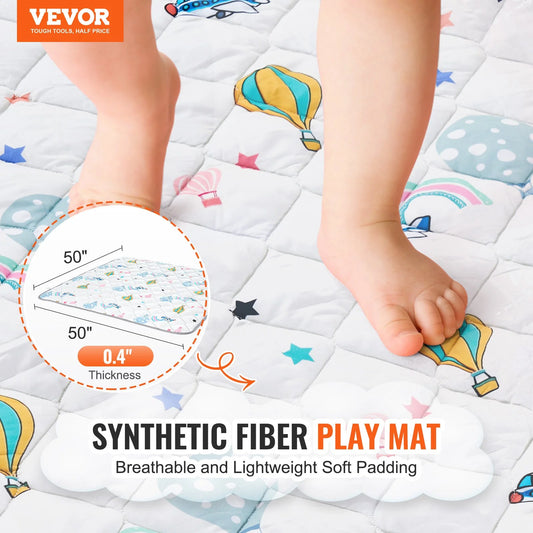 Camp & Crawl™ Baby Play Mat – 50x50 Soft Outdoor Adventure Mat