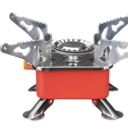 Needoras Portable Foldable Gas Stove – Windproof Outdoor Burner for Camping, Hiking & BBQ