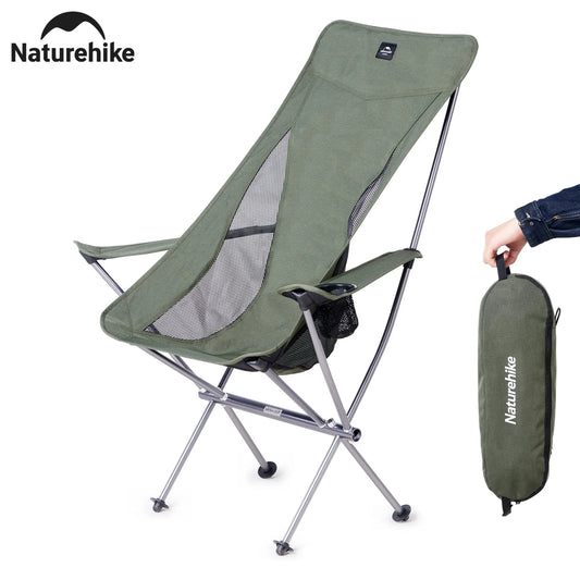 Plus Size Ultralight Camping Chair – Wide Folding Outdoor Seat