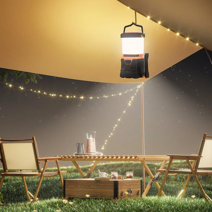 VEVOR LED Camping Lantern – Portable, Battery-Powered All-in-One Light
