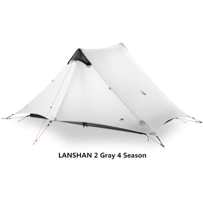 Lanshan 2 Ultralight Camping Tent – 1–2 Person, 15D Silnylon, 3/4 Season