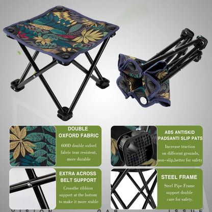 Portable Folding Camping Stool – Lightweight Outdoor Chair for Fishing, Hiking & Beach