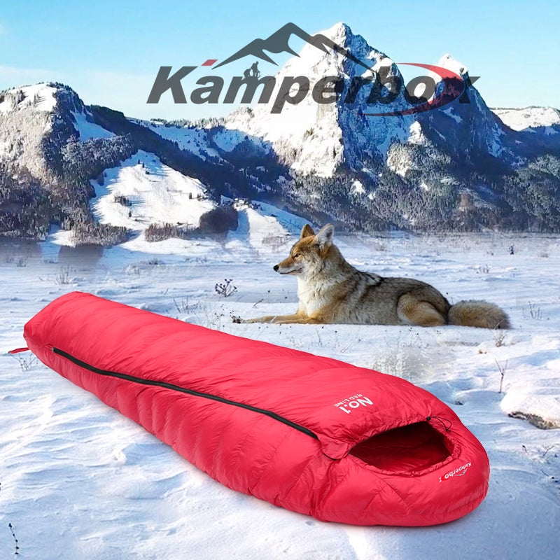 Ultralight Winter Sleeping Bag – Compact & Warm for Camping and Outdoors