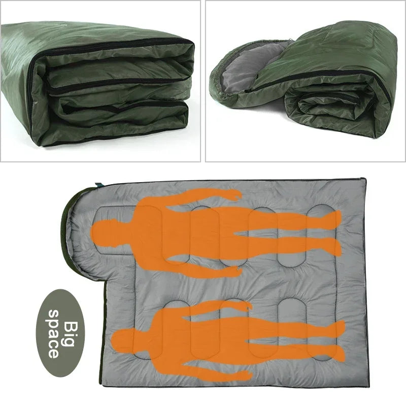4-Season Lightweight Camping Sleeping Bag – Warm & Compact